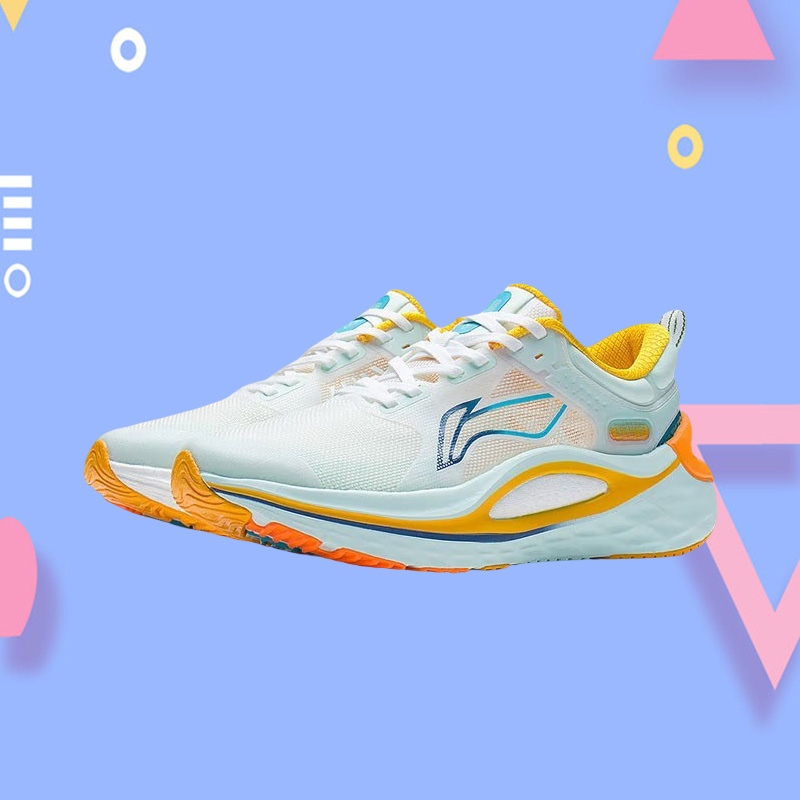 正品李宁新款烈骏6稳定支撑低帮竞速男鞋运动休闲跑步鞋 ARZS001