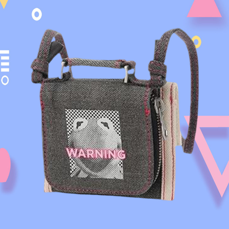 李宁正品联名Muppets科米特斜挎包男女新款运动包ABDR384