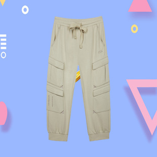 休闲卫裤 新款 时尚 男女同款 AKLQ853 李宁X故宫·宝蕴楼联名款