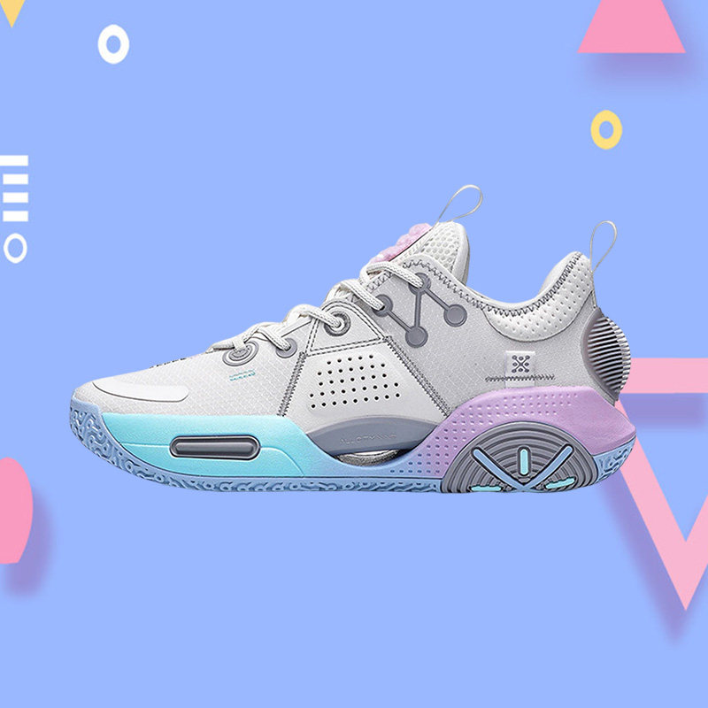 李宁正品款韦德全城9棉花糖无眠男子防滑减震42篮球鞋abar005