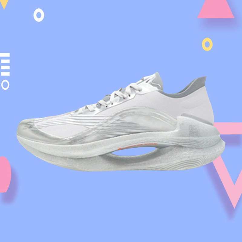 李宁跑步系列42绝影钛空男女减震透气竞速跑鞋arhq262