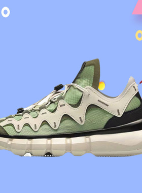 李宁正品夏季韦德悟道2.3青苔绿白色时尚休闲男女款运动鞋AGBR052