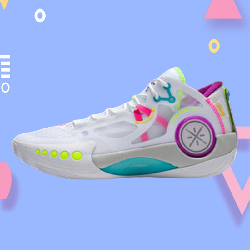 正品李宁男子韦德幻影3减震舒适运动支撑稳定场地篮球鞋ABPS041-1