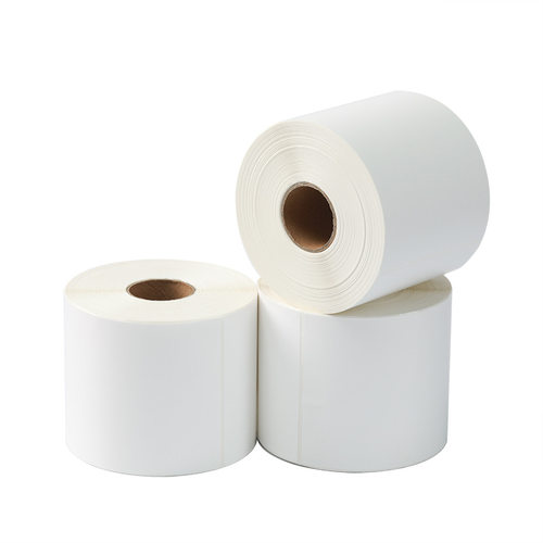 可移除标签纸易撕取防水防油玻璃家具板材不留胶可移除热敏合成纸