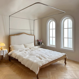 1米35床蚊帐家用2025新款不锈钢支架1.2蚊帐支架全套加粗加厚杆子