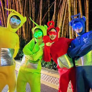 天线宝宝!万圣节cos服装卡通人偶成人男女抽象搞笑衣服表演年会