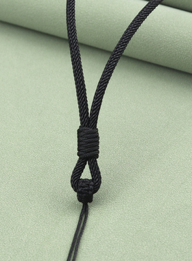 手工粗款吊坠绳无事牌佛牌挂件绳子玉坠翡翠男女高端高货挂脖挂绳