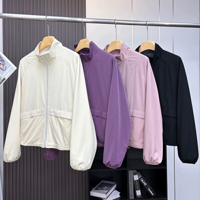 大厂订单！休闲软壳万粒绒双面穿摇粒绒抓绒立领外套防风上衣女