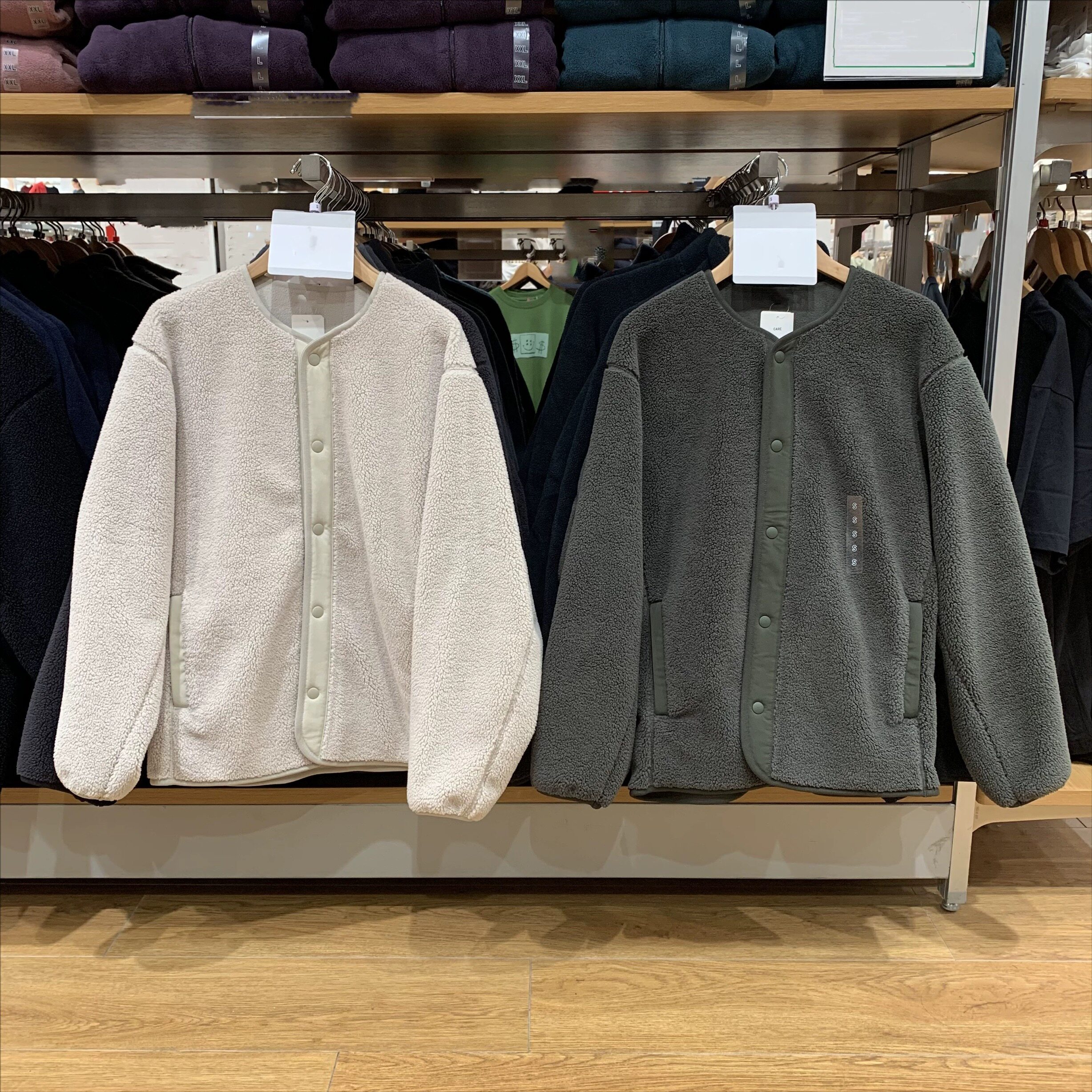 大厂订单。冬季男女同款情侣宽松加厚保暖羊羔绒摇粒绒外套481183