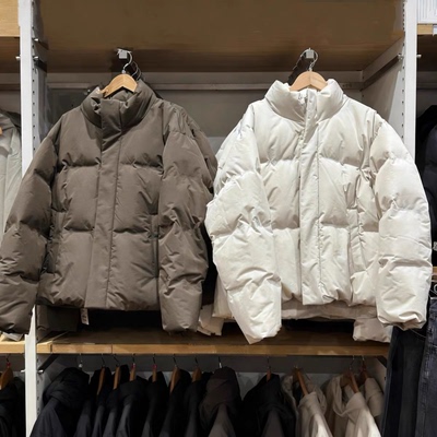 日单 2025年冬季男女装无缝羽绒茄克/老爸评测外套夹克481608