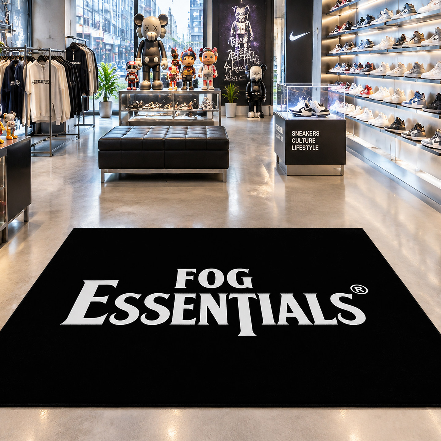 美式高街FOGESSENTIALS潮牌地毯