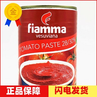 意大利原装进口火山双倍浓缩番茄膏茄膏意式番茄酱Tamato Paste