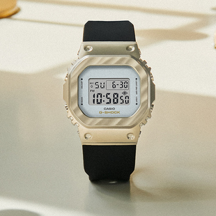 GSHOCK金属学生运动防水电子表GM 卡西欧小方块手表女款 S5600BC