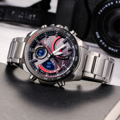 太阳能商务钢带男表ECB 卡西欧手表男正品 海神海洋之心限量版 900