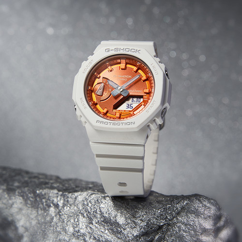 卡西欧学生女双显运动电子表