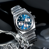 卡西欧手表EDIFICE商务休闲蓝宝石玻璃镜面男生石英表EFB 730D