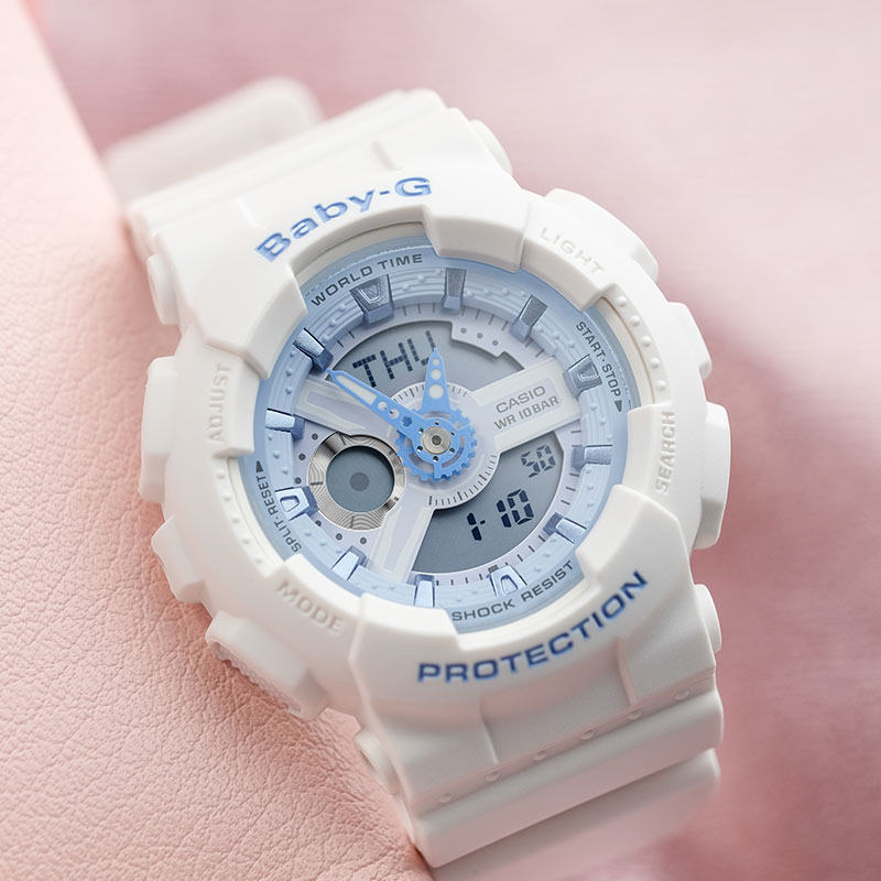 哆啦a梦联名卡西欧手表女款学生运动情人节babyg35周年限量电子表