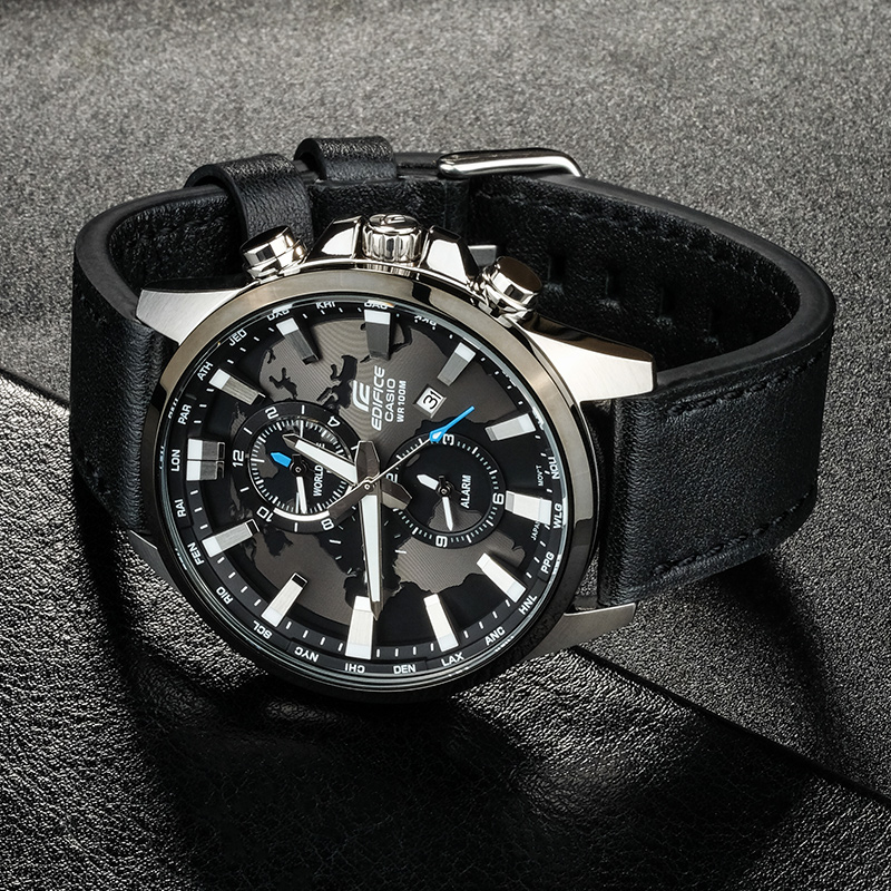 卡西欧黑暗之心商务风防水手表