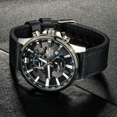 卡西欧手表男士 官方正品 EDIFICE黑暗之心限量商务防水石英EFR303