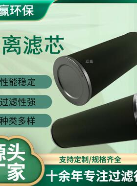 滤除油中水分杂质脱水滤芯 油水分离滤芯150X400XG1 1-4
