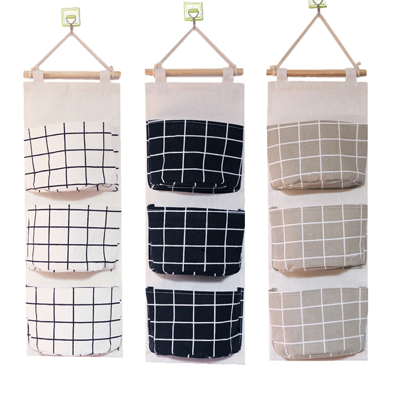 神器墙壁式学生包包简约风收纳袋