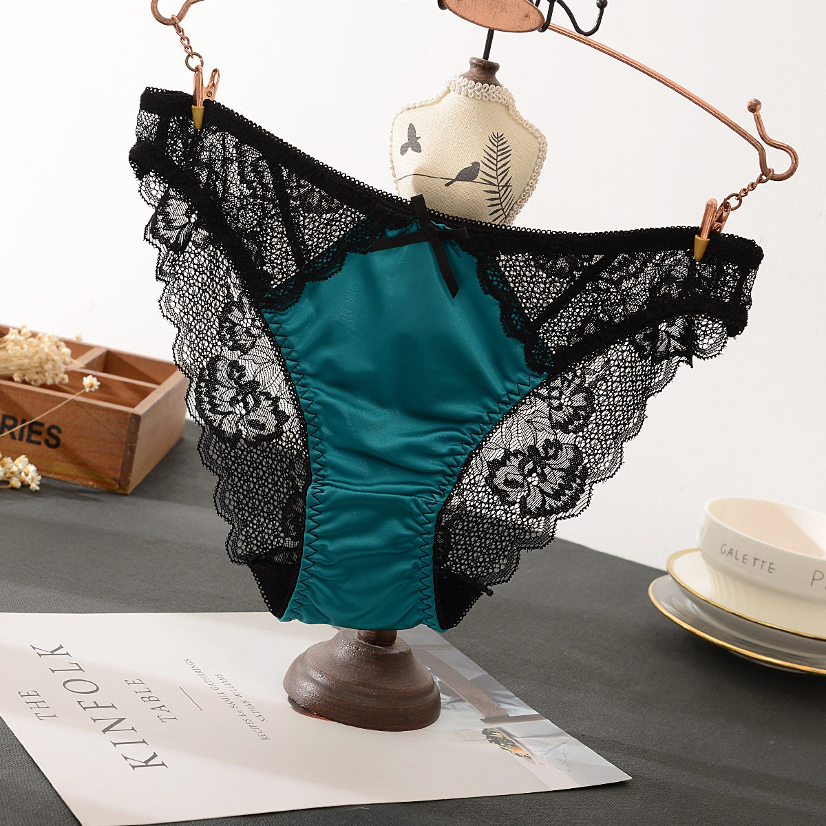 雕婵透气蕾丝内裤女士三角性感棉裆厂家1723,女士内衣/男士内衣/家居服,男三角内裤,淘宝优惠券,粉丝福利购,淘宝优惠卷