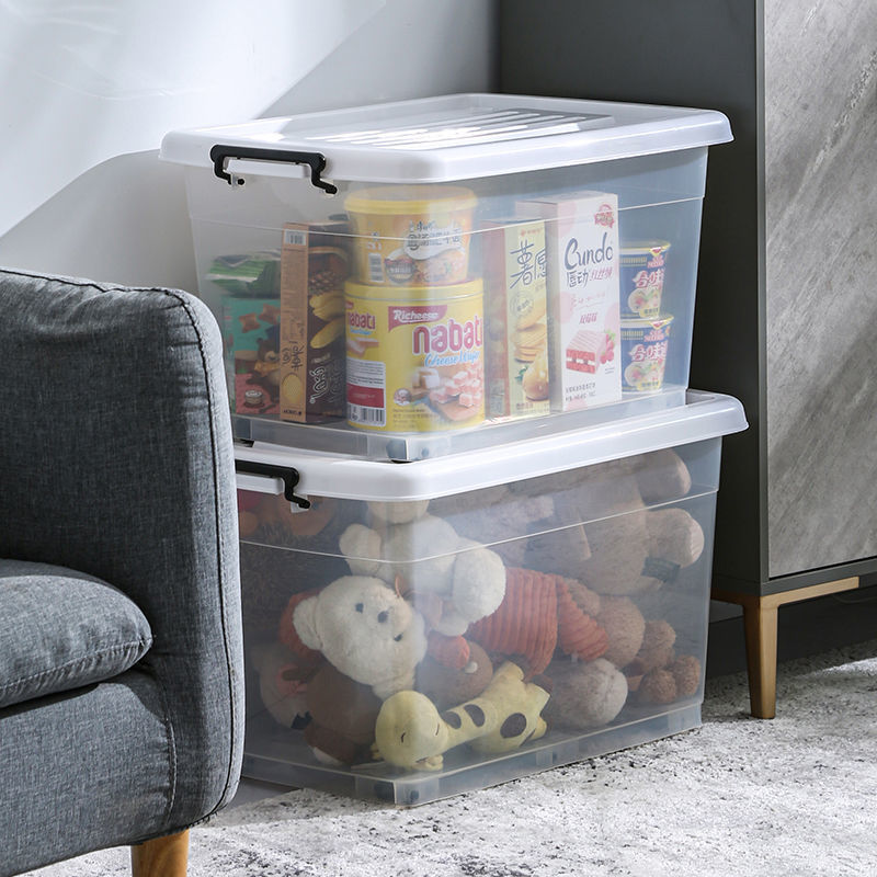 大号有盖装零食衣物玩具收纳箱