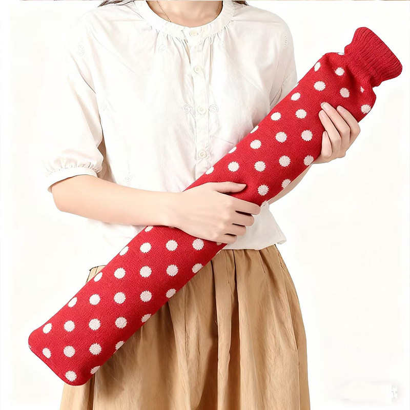 加长热水袋注水式暖水袋长条热敷袋长条型暖被窝专用长款加厚防爆