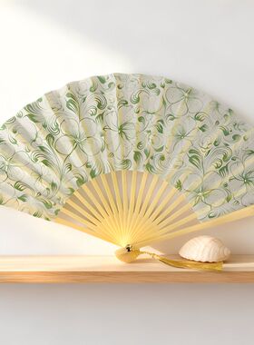 7寸舞蹈扇古风折扇开合顺滑扇子
