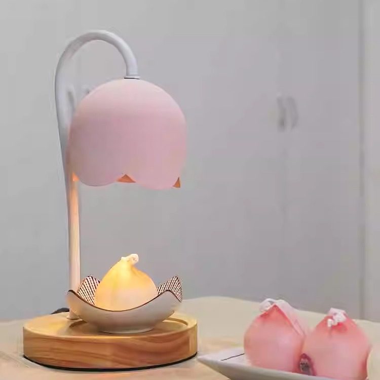 可爱奶油青春粉香薰灯少女心礼物摆件融蜡灯无火调光定时融烛灯,家居饰品,香薰融蜡灯,淘宝优惠券,粉丝福利购,淘宝优惠卷
