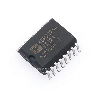 全新原装 ADM232AARWZ ADM232AAR 封装SOIC-16 驱动器/接收器