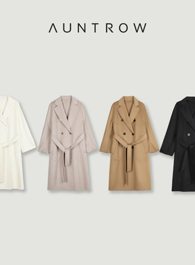 “人生战袍” 【奢】100Baby山羊绒 气质翻领14.6羊绒大衣