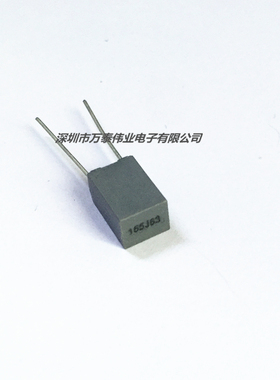 法拉CL23B金属化聚酯膜叠片式校正电容63V155J 1.5uF P5MM
