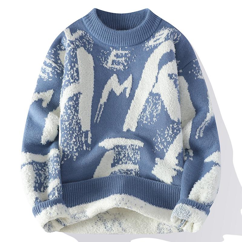 保暖帅气内搭线衣港士博新款