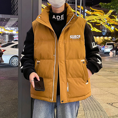 港士博青少年羽绒棉马甲保暖