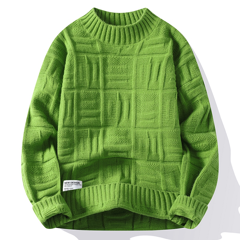 半松加绒秋冬季羊毛衫港士博潮牌