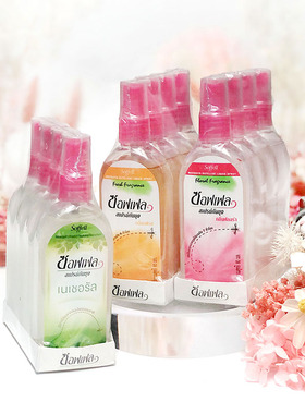 泰国驱蚊水蚊怕水花露水户外持久防蚊喷雾驱蚊液soffell家用4支装