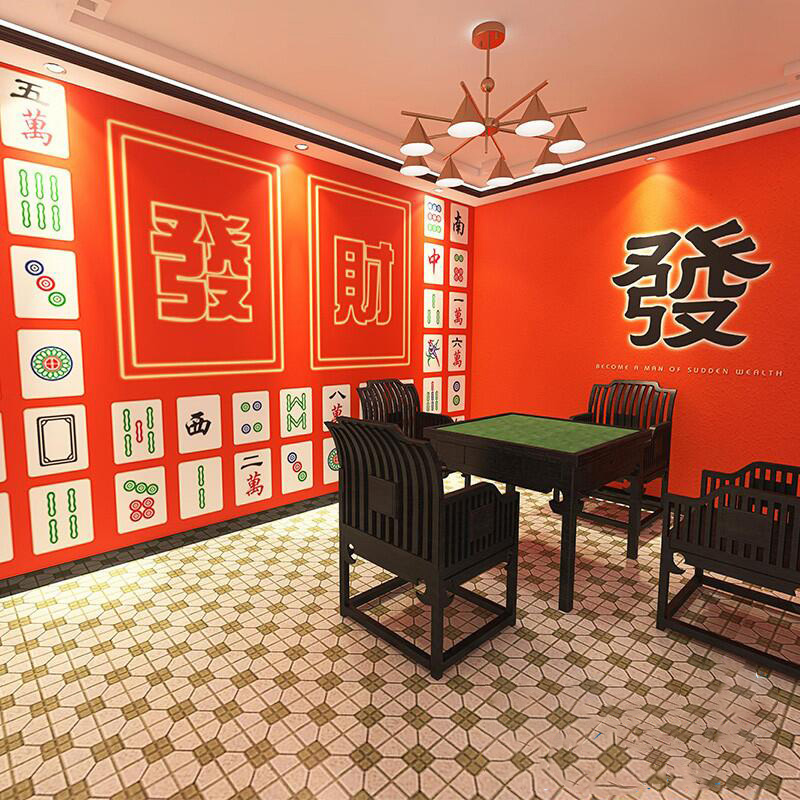 海彩墙纸壁画壁布电视背景墙壁纸