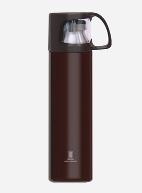 莱德斯RDYDX保温杯304不锈钢直身随心保温杯500ml深邃棕B41125B
