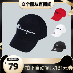 Champion 草写logo鸭舌帽棒球帽 life线 冠军