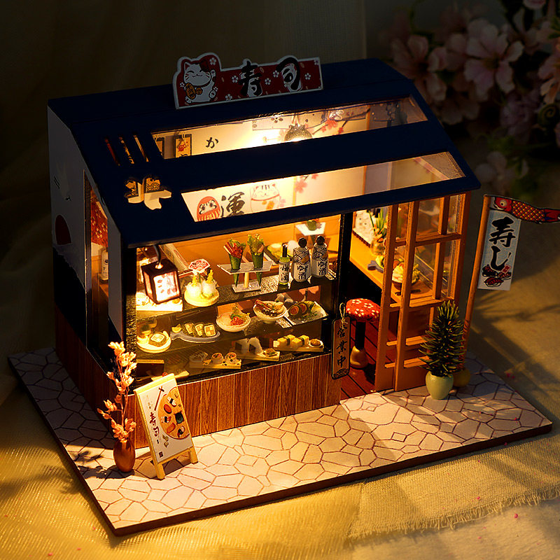 巧之匠diy手工小屋日式房子木质建筑场景微缩模型屋生日礼物女生怎么看?
