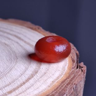 西亚古珠大孔道玛瑙文玩配饰散珠隔珠DIY配件