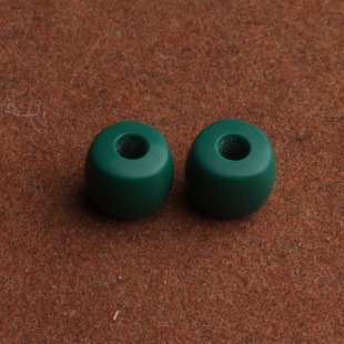 大孔道散珠文玩线束菱镁矿平替绿松石隔片手工编织项链diy散珠