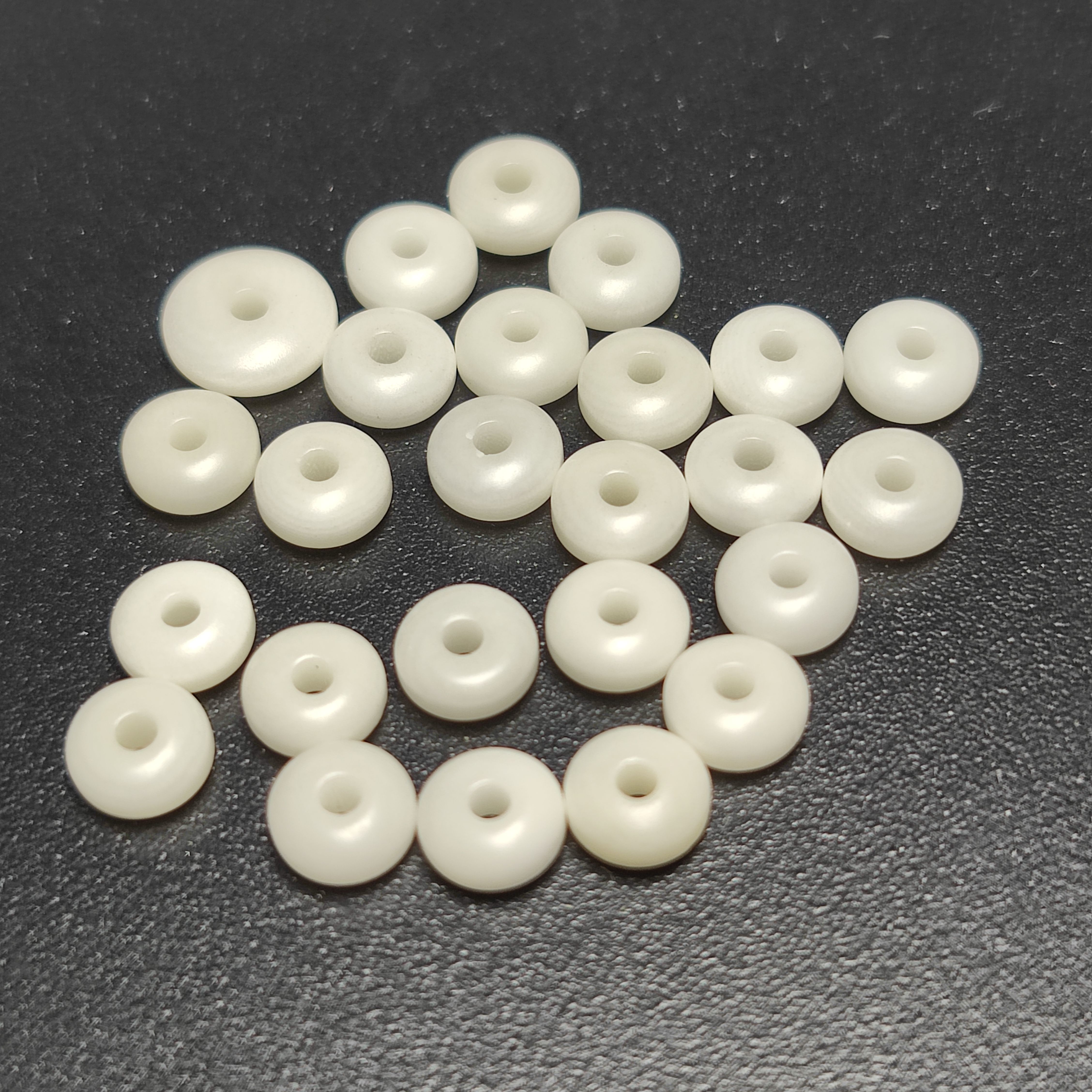 天然象牙果隔片垫片散珠星月菩提配珠佛珠手链项链配件