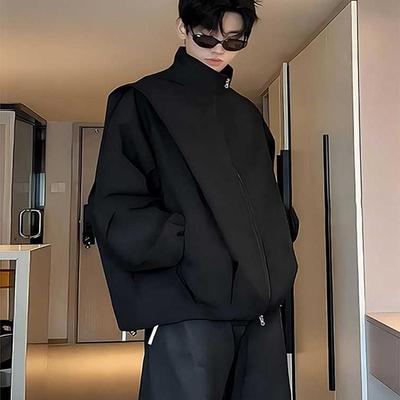 cleanfit短款立领外套男款