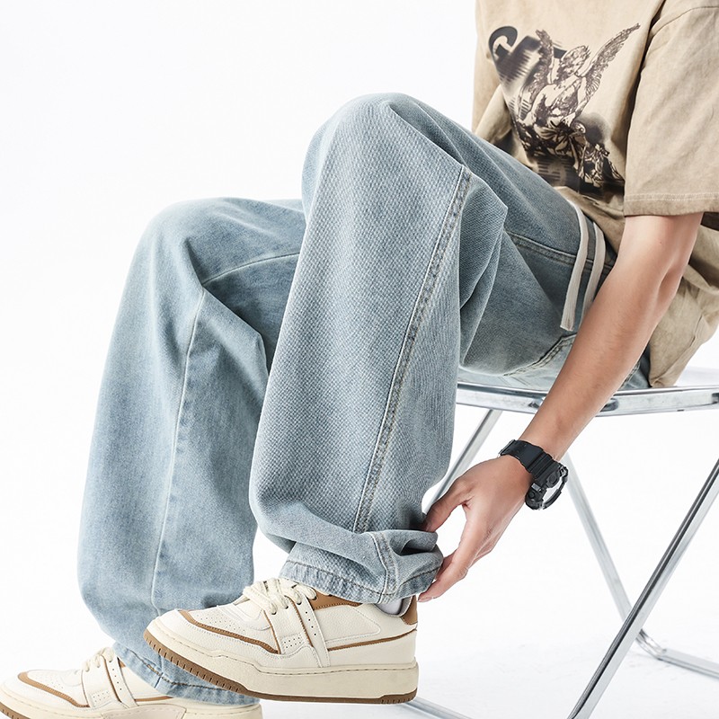 秋冬软牛仔裤男女2025新款