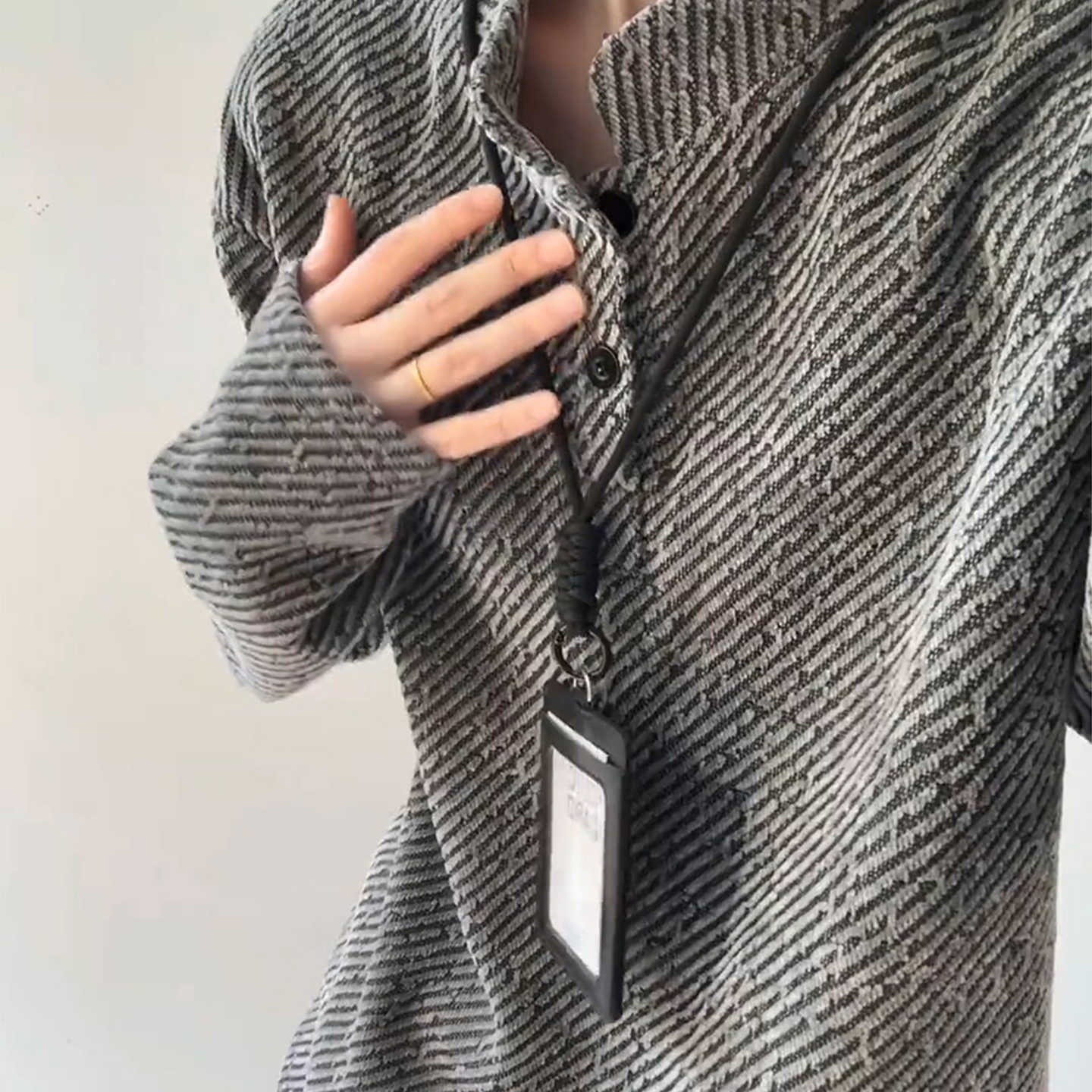 美式复古亨利领polo衫男女秋季