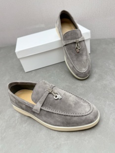 女单鞋 2025新款 英伦风复古豆豆鞋 真皮乐福鞋 舒适 女一脚蹬懒人鞋