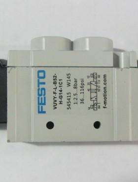 FESTO费斯托原装双线圈电磁阀 VUVY-F-L-B52-H-G14-1C1 545415