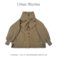 UrbanRhythm高定25冬围巾羽绒服女装 宽松90白鹅绒短外套鹅绒服